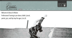 Desktop Screenshot of danceinmotion.org